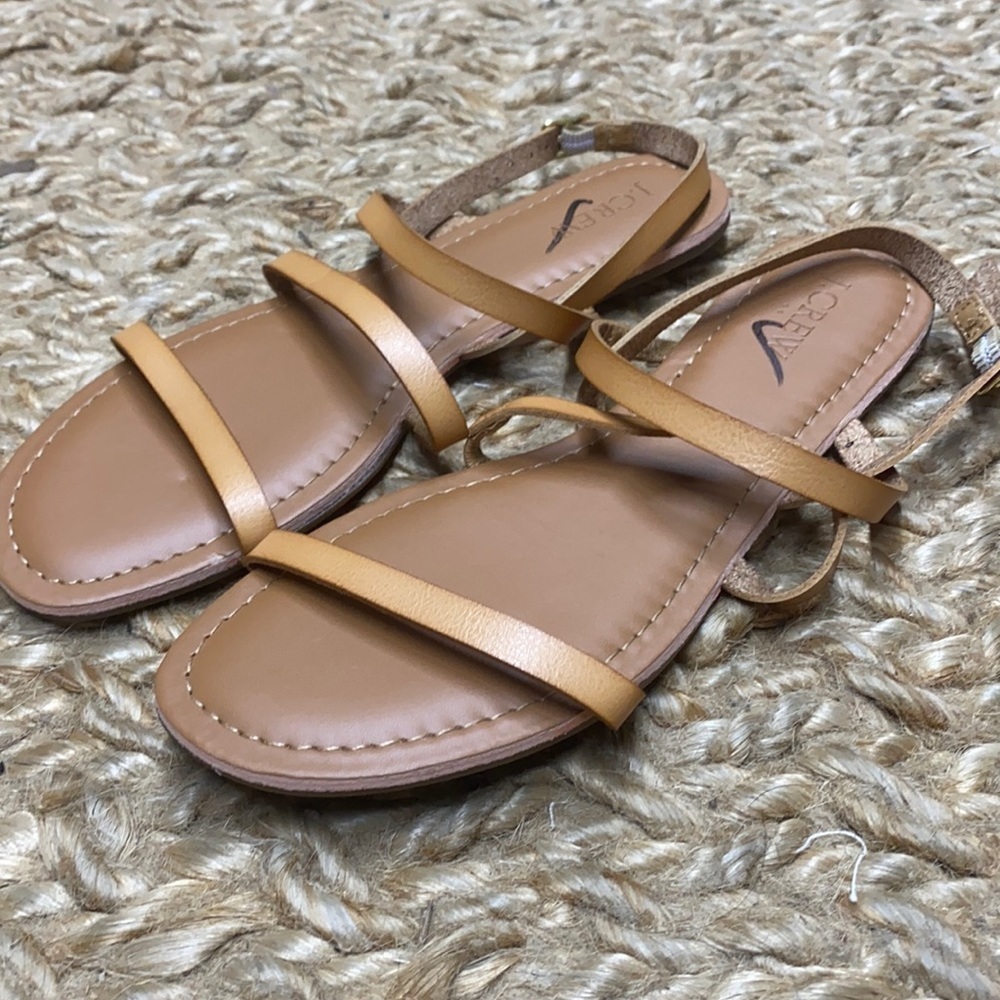 J.crew ankle strap sandals